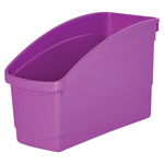 Elizabeth Richards Plastic Book and Storage Tub - Purple