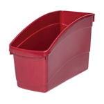 Elizabeth Richards Plastic Book and Storage Tub - Ruby