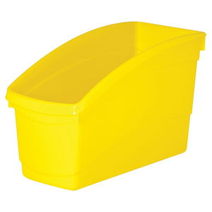 Elizabeth Richards Plastic Book and Storage Tub - Yellow