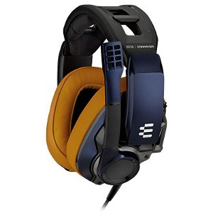 EPOS Sennheiser GSP602 Multi Platform Stereo Wired Gaming Headset -  Black / Blue