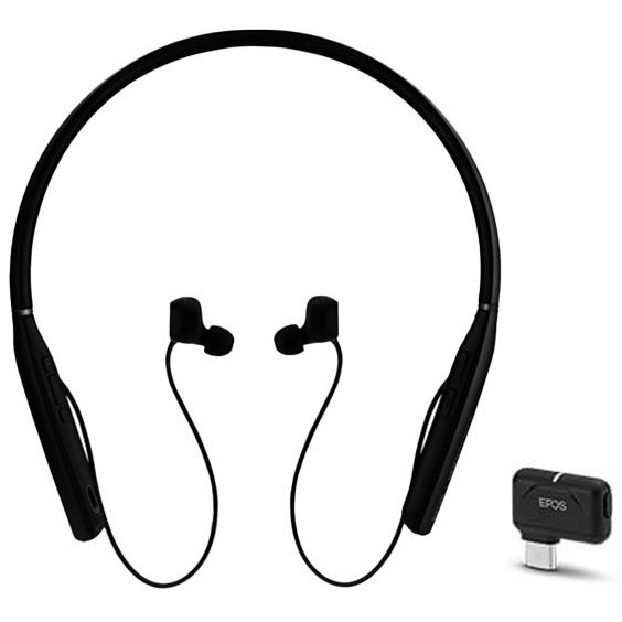 EPOS Sennheiser ADAPT 461 Bluetooth Wireless In-ear Stereo Headset with Noise Cancelling - Connection to Mobile & PC