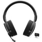 EPOS Sennheiser ADAPT 561 II Bluetooth Overhead Wireless Stereo Headset with Noise Cancelling & USB-C Dongle - Connection to PC/Softphone and Mobile Devices