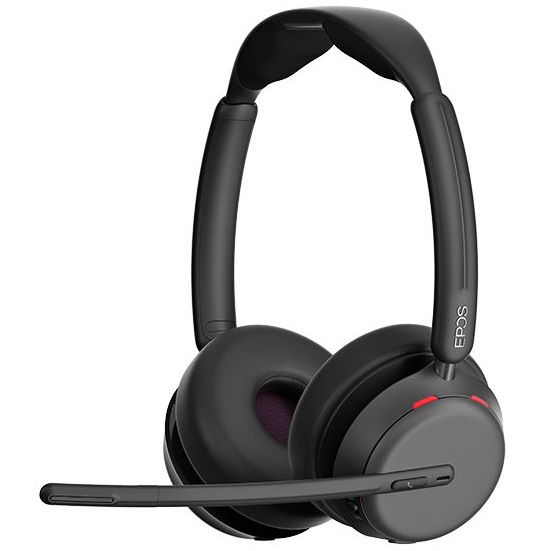 EPOS Sennheiser IMPACT 1060T ANC Bluetooth Wireless Overhead Stereo Headset with Noise Cancelling - Certified for Microsoft Teams - Connection to PC/Softphone Only