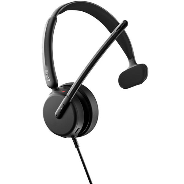 EPOS Sennheiser IMPACT 430 USB-C and USB-A Wired Overhead Mono Headset - Certified for UC - Connection to PC/Softphone Only