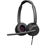 EPOS Sennheiser IMPACT 460 USB-C and USB-A Wired Overhead Stereo Headset - Certified for UC - Connection to PC/Softphone Only