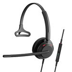EPOS Sennheiser IMPACT 730 USB-C and USB-A Wired Overhead Mono Headset - Certified for UC - Connection to PC/Softphone Only