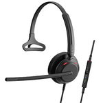 EPOS Sennheiser IMPACT 730T USB-C and USB-A Wired Overhead Mono Headset - Certified for Microsoft Teams - Connection to PC/Softphone Only