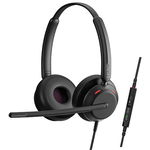 EPOS Sennheiser IMPACT 760T USB-C and USB-A Wired Overhead Stereo Headset - Certified for UC - Connection to PC/Softphone Only