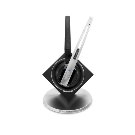 EPOS Sennheiser IMPACT DW Office USB ML DECT Convertible Wireless Mono Headset with Base Station - Connection to PC/Softphone Only