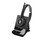 EPOS Sennheiser IMPACT SDW 5064 DECT Overhead Wireless Stereo Headset with Base Station - Connection to PC/Softphone and Mobile Devices Only