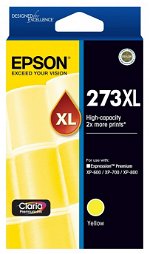 Epson Claria Premium 273XL Yellow High Yield Ink Cartridge