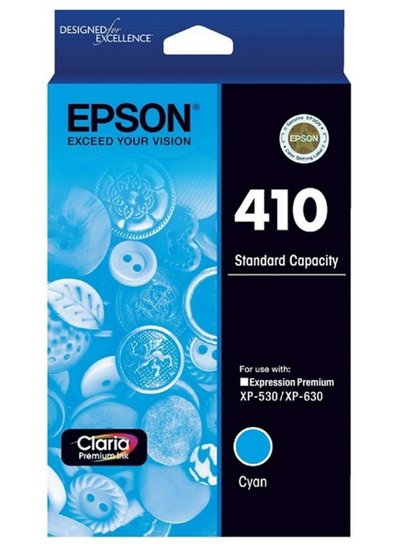 Epson Claria Premium 410 Cyan Ink Cartridge