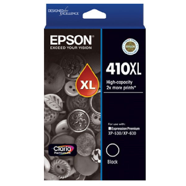 Epson Claria Premium 410XL Black High Yield Ink Cartridge