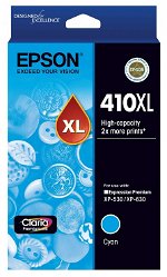 Epson Claria Premium 410XL Cyan High Yield Ink Cartridge
