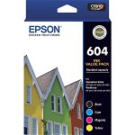 Epson 604 Standard Capacity Black & Colour Ink Cartridge - Value Pack