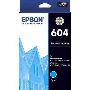 Epson 604 Standard Capacity Cyan Ink Cartridge