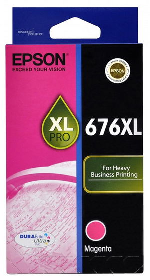 Epson DURABrite Ultra 676XL Magenta High Yield Ink Cartridge