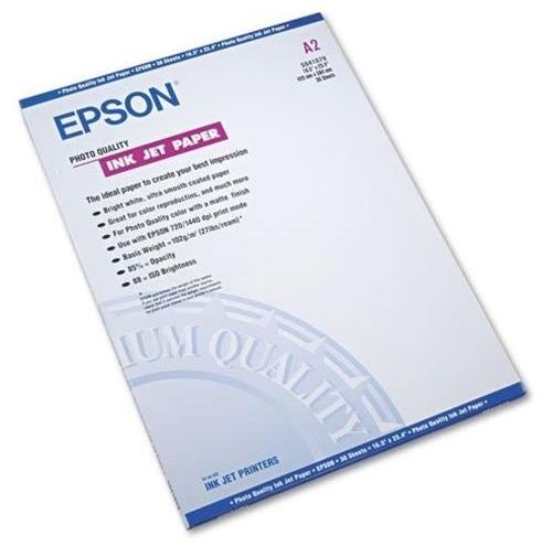 Epson S041079 Matte A2 102gsm Photo Paper - 30 Sheets