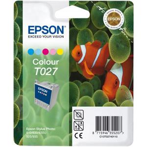 Epson T027 Colour Ink Cartridge