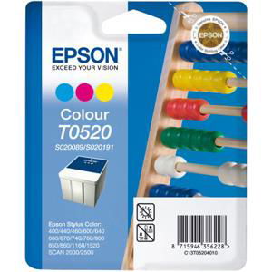 Epson T0520 Colour Ink Cartridge