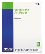 Epson S041637 Velvet Fine Art Paper A3+ - 20 Sheets
