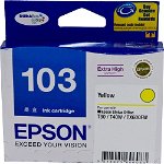Epson DURABrite Ultra 103 Yellow Extra High Capacity Ink Cartridge