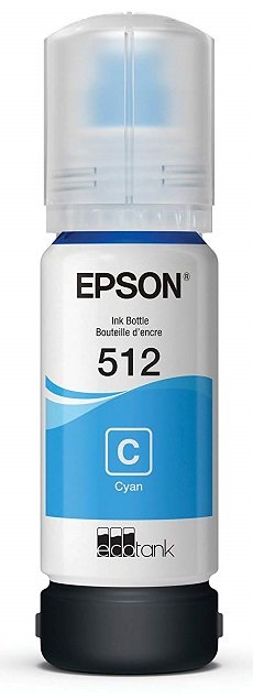 Epson EcoTank T512 Cyan Ink Bottle