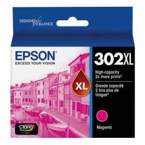 Epson Claria Premium 302XL Magenta High Yield Ink Cartridge