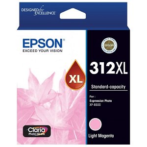 Epson Claria Photo HD 312XL Light Magenta High Yield Ink Cartridge