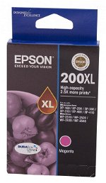 Epson DURABrite Ultra 200XL Magenta High Yield Ink Cartridge