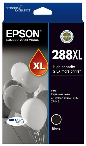 Epson DuraBrite Ultra 288XL Black High Yield Ink Cartridge