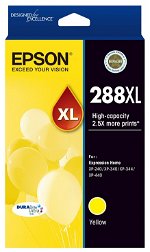 Epson DuraBrite Ultra 288XL Yellow High Yield Ink Cartridge