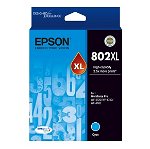 Epson DURABrite Ultra 802XL Cyan High Yield Ink Cartridge