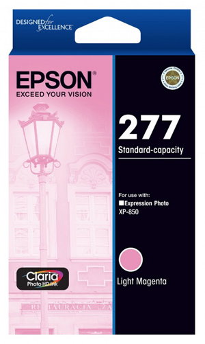 Epson Claria Photo HD 277 Light Magenta Ink Cartridge