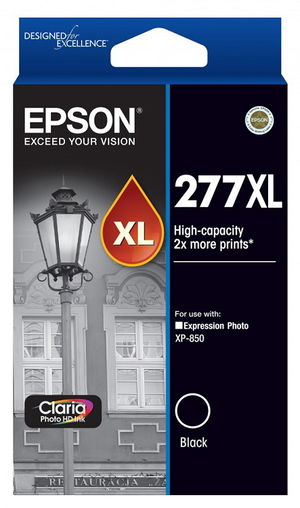 Epson Claria Photo HD 277XL Black High Yield Ink Cartridge