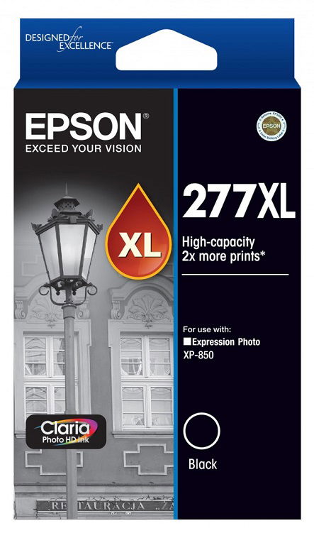 Epson Claria Photo HD 277XL Black High Yield Ink Cartridge