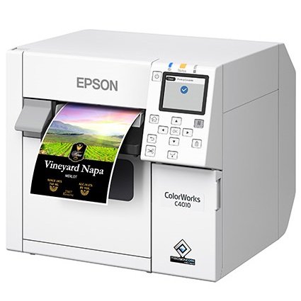 Epson ColorWorks CW-C4010A Colour Inkjet Label Printer