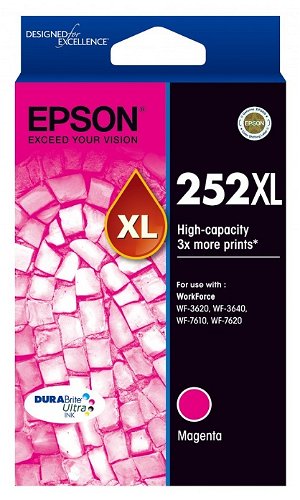 Epson DURABrite Ultra 252 Magenta Ink Cartridge