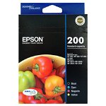 Epson DURABrite Ultra 200 Ink Cartridge Value Pack - Black, Cyan, Magenta, Yellow
