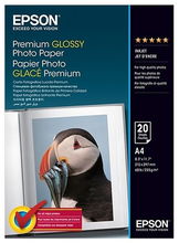 view Epson S041287 Glossy A4 255gsm Photo Paper - 20 Sheets