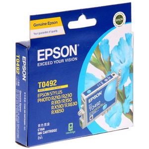 Epson T0492 Cyan Ink Cartridge