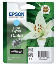 view Epson T0595 Light Cyan Ink Cartridge