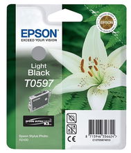 view Epson T0597 Light Black Ink Cartridge