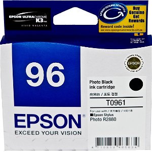 Epson T0961 Photo Black Ink Cartridge