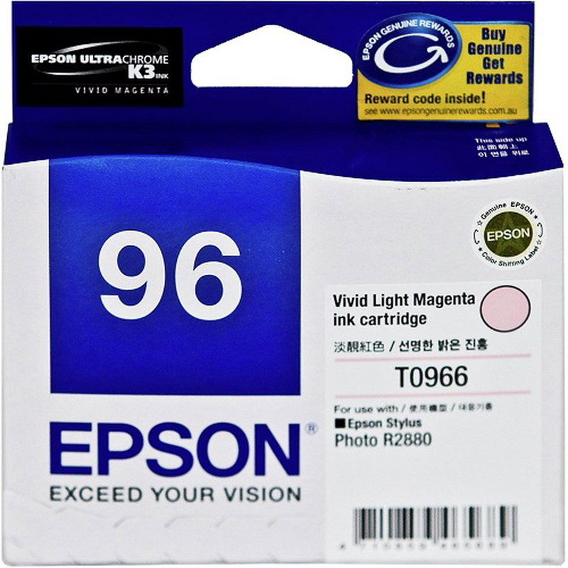 Epson T0966 Light Vivid Magenta Ink Cartridge