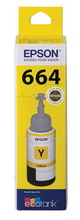 view Epson EcoTank T664 Yellow Ink Bottle
