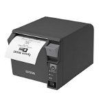 Epson TM-T70II V2 Compact and Reliable USB & Ethernet Receipt Printer - Black