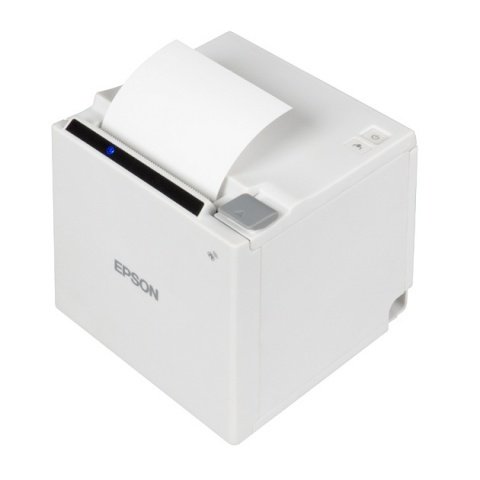 Epson TM-M30 Direct Thermal Compact Receipt Printer - Ethernet & USB - White