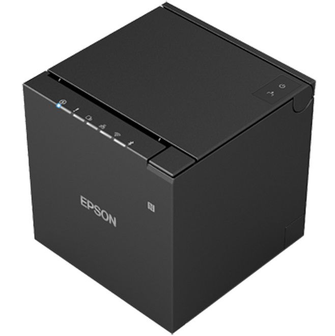 Epson TM-M30III Ethernet USB Wi-Fi Bluetooth Thermal Receipt Printer - Black