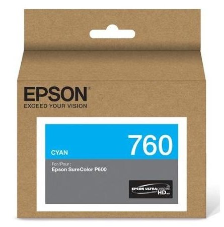 Epson UltraChrome HD T7602 Cyan Ink Cartridge